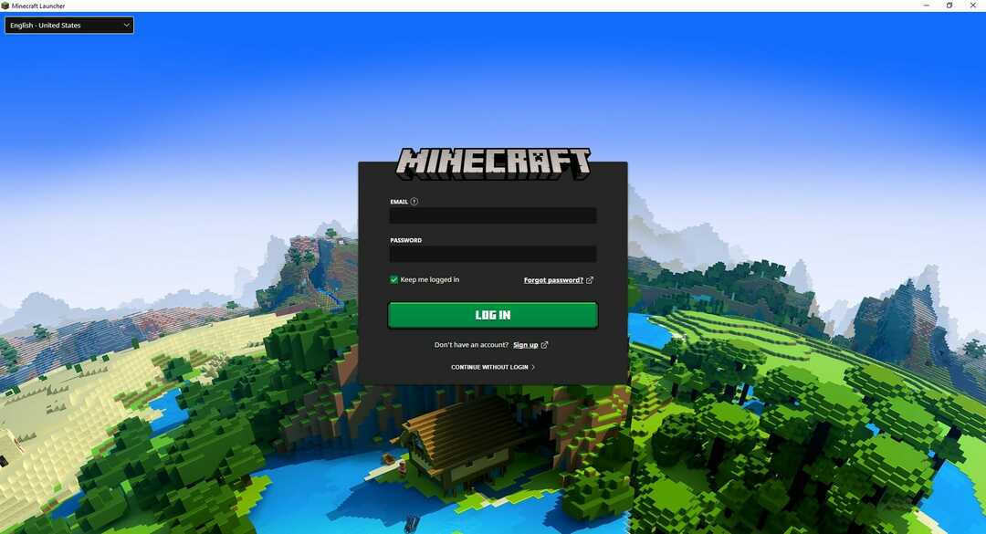 Lai atskaņotu Minecraft: Java Edition, jums būs nepieciešams Microsoft konts
