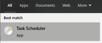 планировчик на задачи - OneDrive не може да работи с пълни права на администратор