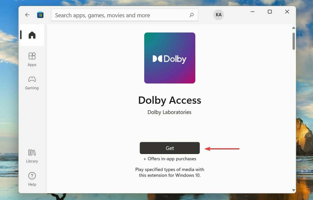 Pobierz zainstalować Dolby Atmos Windows 11