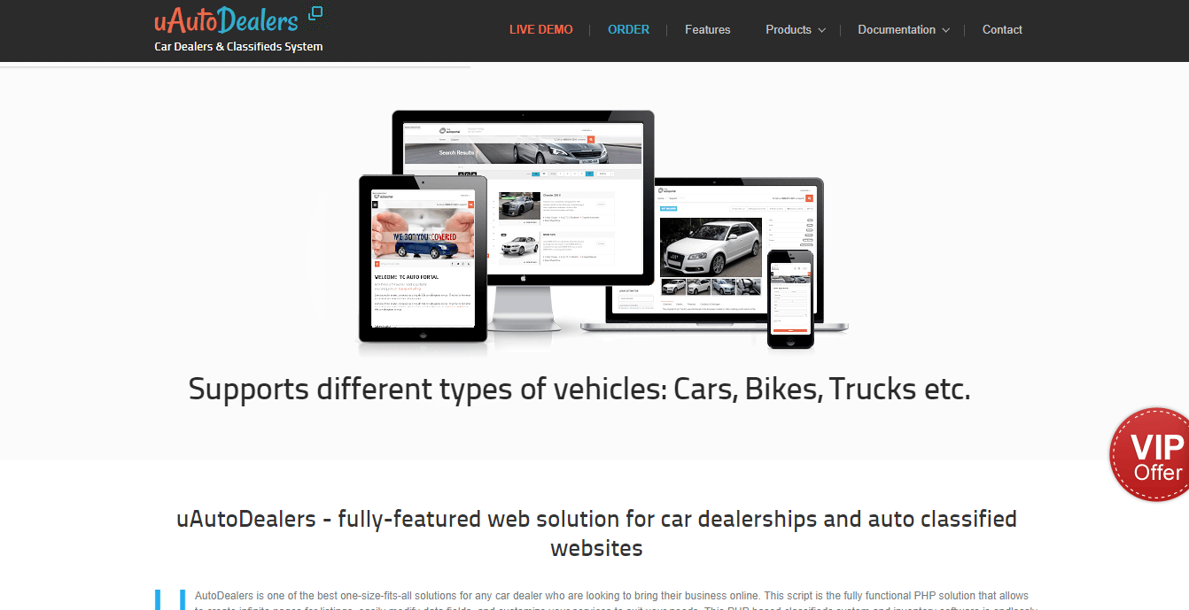 uAutoDealers - programvare for bilforhandler