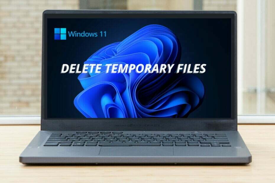 So löschen Sie temporäre Dateien in Windows 11