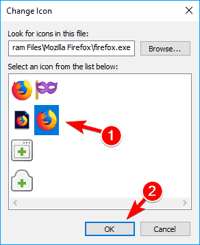 Windows-Symbole werden nicht angezeigt