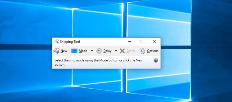 Pamirškite spausdinimo ekraną: naudokite „Windows 10 Snipping Tool“, kad gautumėte daugiau funkcijų