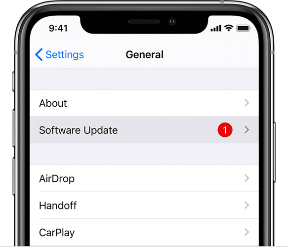 install update ios ios schwarzer Bildschirm beim App-Start