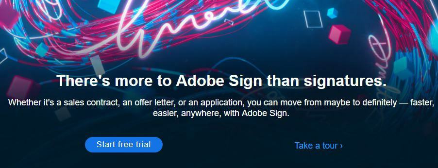 Услуги на Adobe eSign
