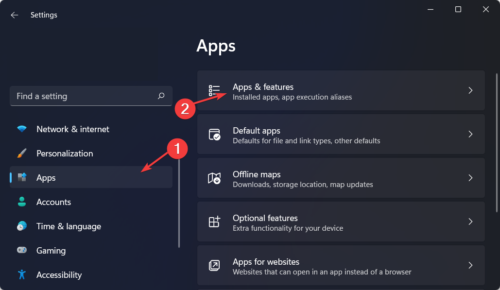 apps-apps&features xbox žaidimų juostos įrašas pilkas