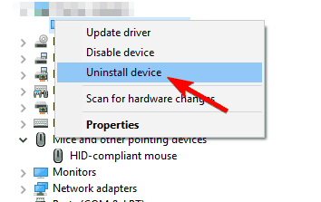 „Windows 10“ pirštų atspaudų skaitytuvas neveikia HP pašalinimo tvarkyklė