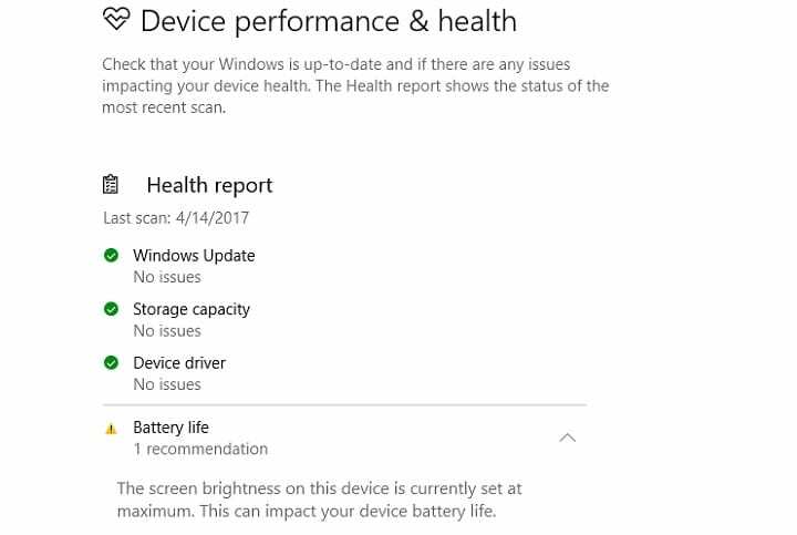 Slik deaktiverer du Windows Defenders advarsel om maksimal lysstyrke