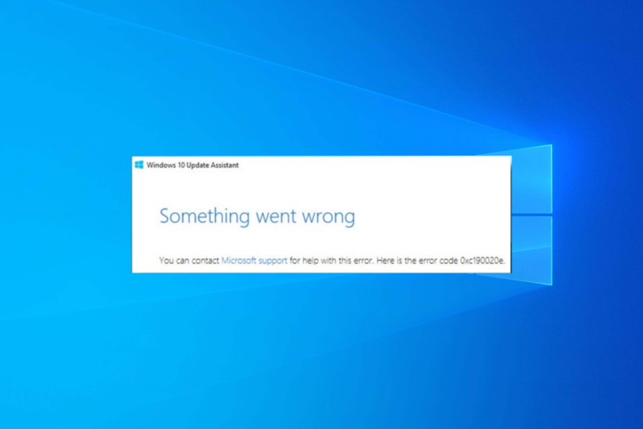 0xc190020e Windows Update-Fehler