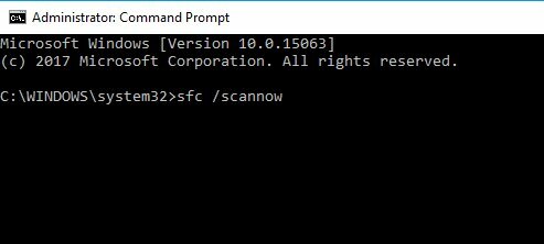 Asema, johon Windows on asennettu, on lukittu sfc scan
