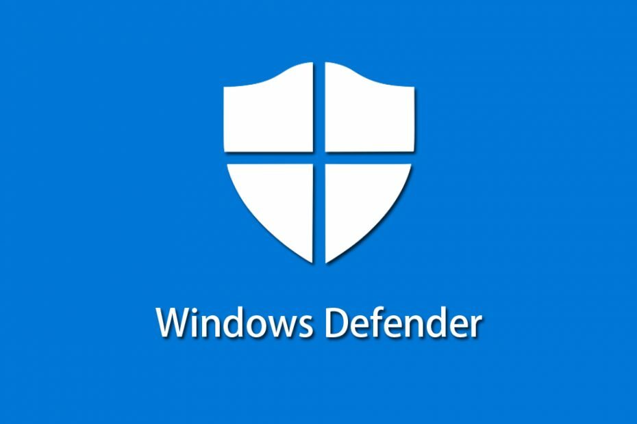 išjungti "Windows Defender" santrauką