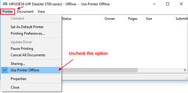 [해결됨] Windows 10에서 프린터 오프라인 문제 수정