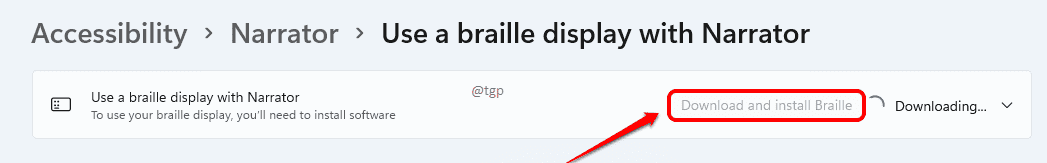 Jak włączyć obsługę alfabetu Braille'a w Windows 11?