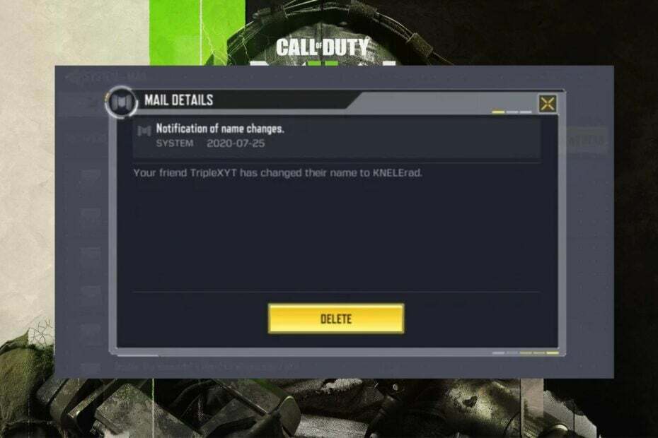 izlabojiet uzlauzto Call of Duty kontu