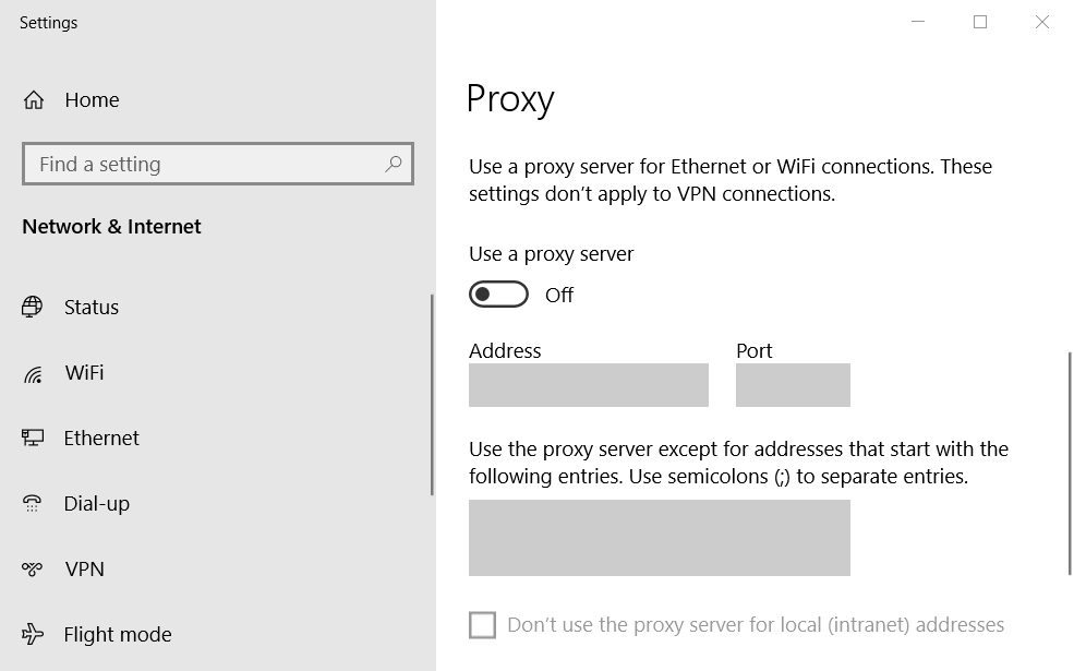 Verwenden Sie eine Proxy-Server-Option fortnite hängt an, bitte warten Sie