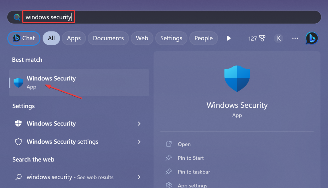 Windows varnost