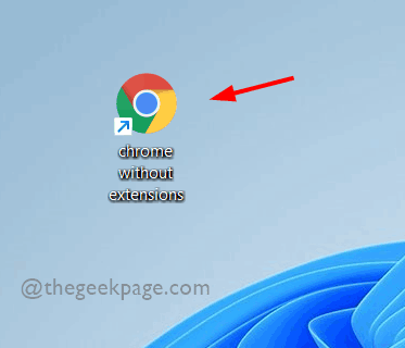 ทางลัด Chrome Desktop Disbale Extensions 11zon