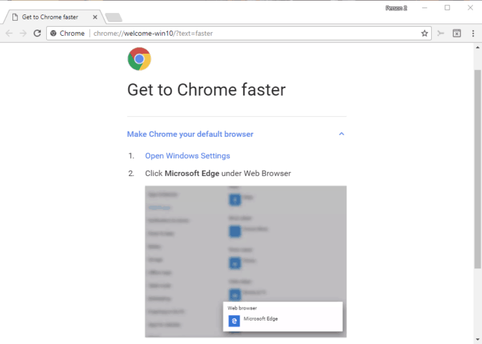 Gå til Chrome raskere