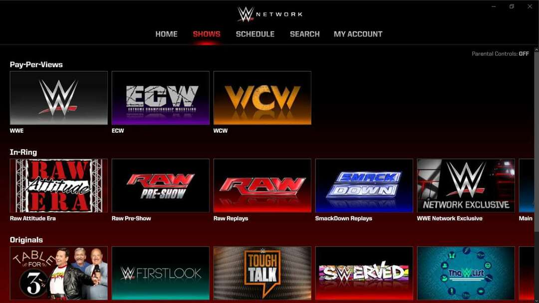 Application WWE pour Windows 10, Windows 8 [Review]