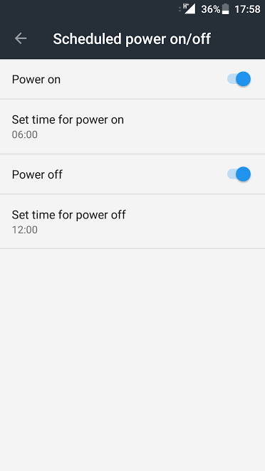 Как да активирам / деактивирам автоматичното изключване на телефона с Android