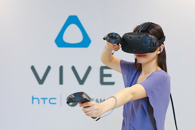 HTC arbetar med virtual reality-spel för Vive