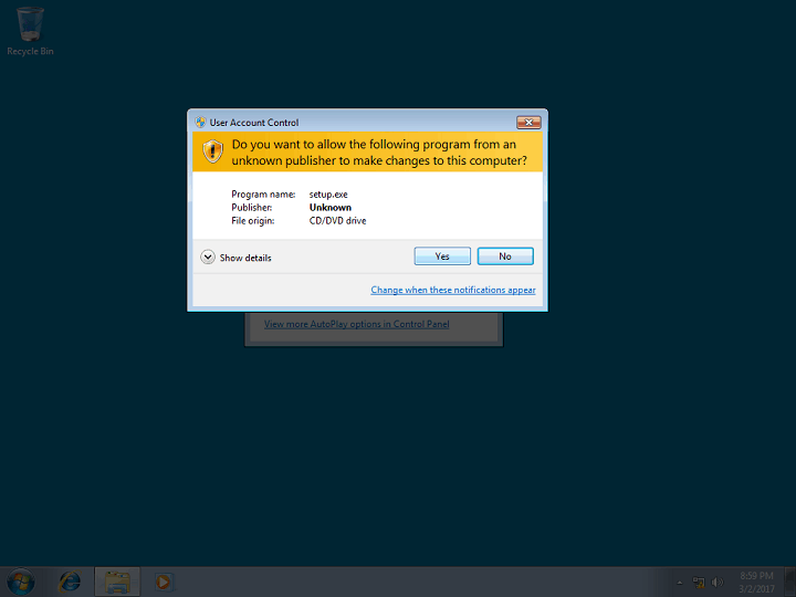 opgradering til Fall Creators Update fra Windows 7 / 8.1