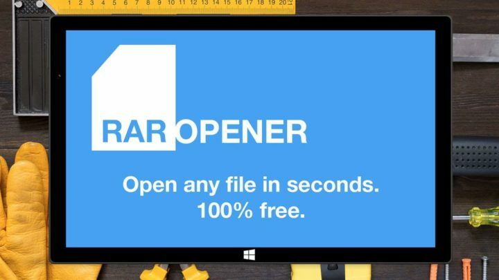 Avage mis tahes RAR-fail koheselt tasuta rakendusega RAR Opener