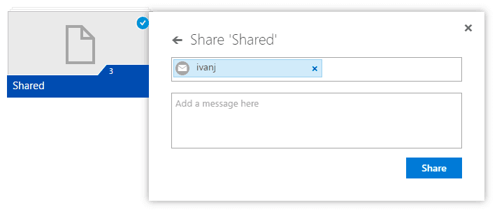  send mappen til din primære Microsoft-konto