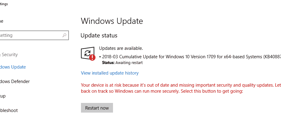 Windows 10 KB4088776 buggar