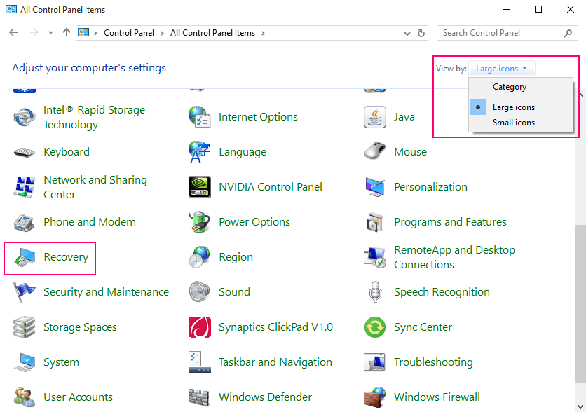 Adımlarla Windows 10'da USB Kurtarma Sürücüsü Nasıl Oluşturulur