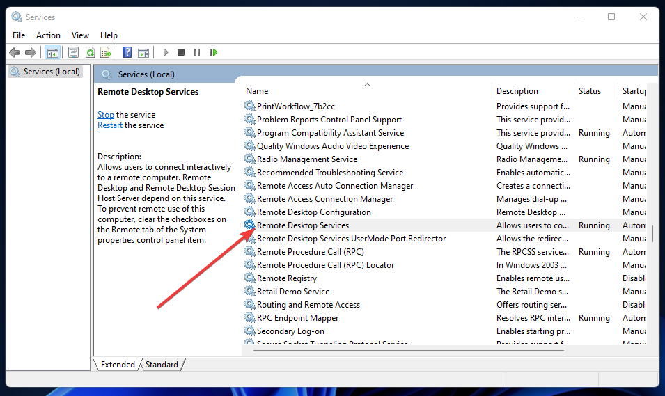 Remotedesktopdienste Windows 11 Remotedesktop funktioniert nicht