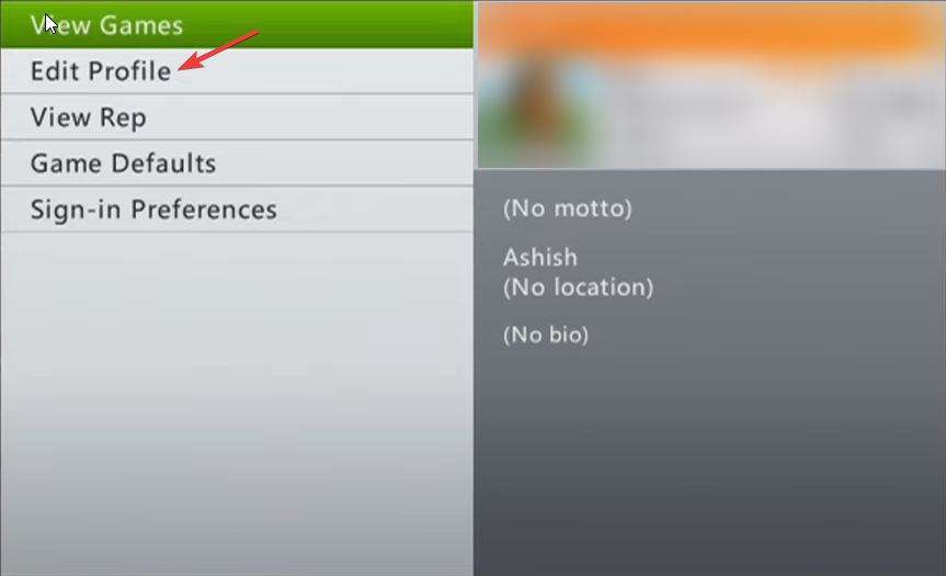 Spremenite svojo igralno oznako Xbox Xbox 360