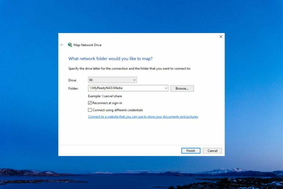 როგორ დავაფიქსიროთ ქსელის დისკი Windows 10-ში