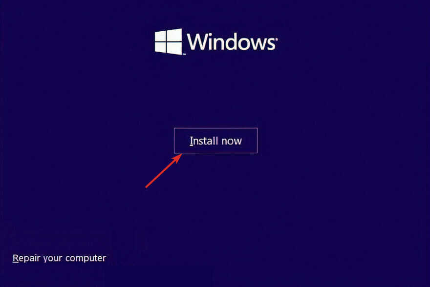 Windows-instalēt-tagad Windows 11 iestatīšana bez Microsoft konta