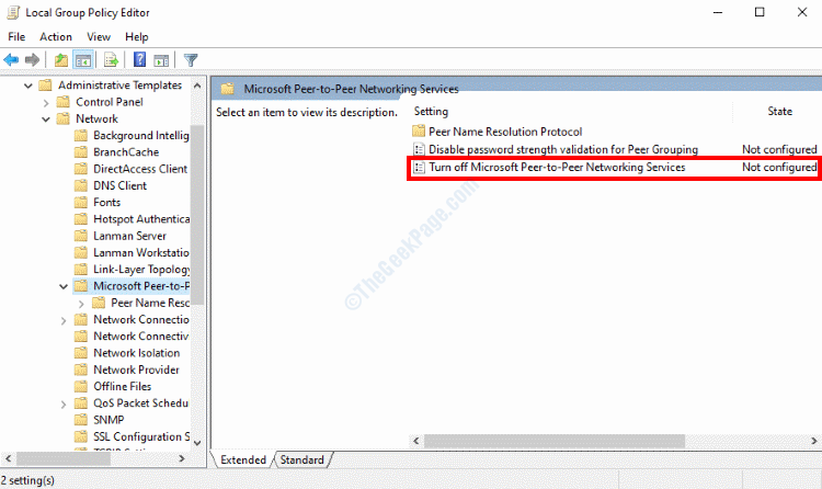 Corrigir erro de rede de mesmo nível 1068 no Windows 10 PC