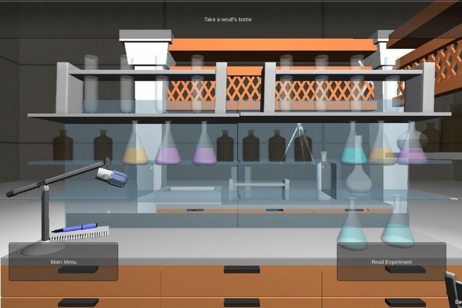 Virtual Chemistry Lab on hieno Windows 10 -sovellus