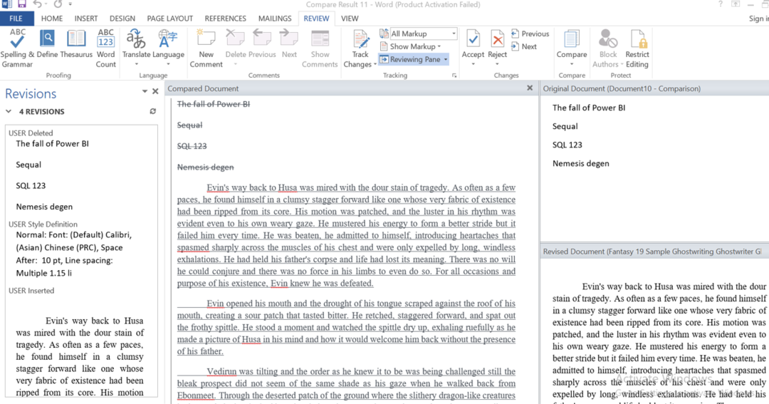 Windows 11 で 2 つの Word 文書を比較する方法: 3 つの簡単な方法