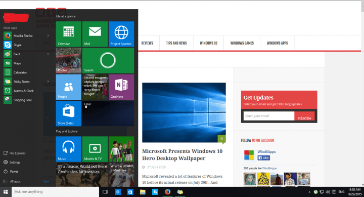 Ekrānuzņēmuma uzņemšana operētājsistēmā Windows 10