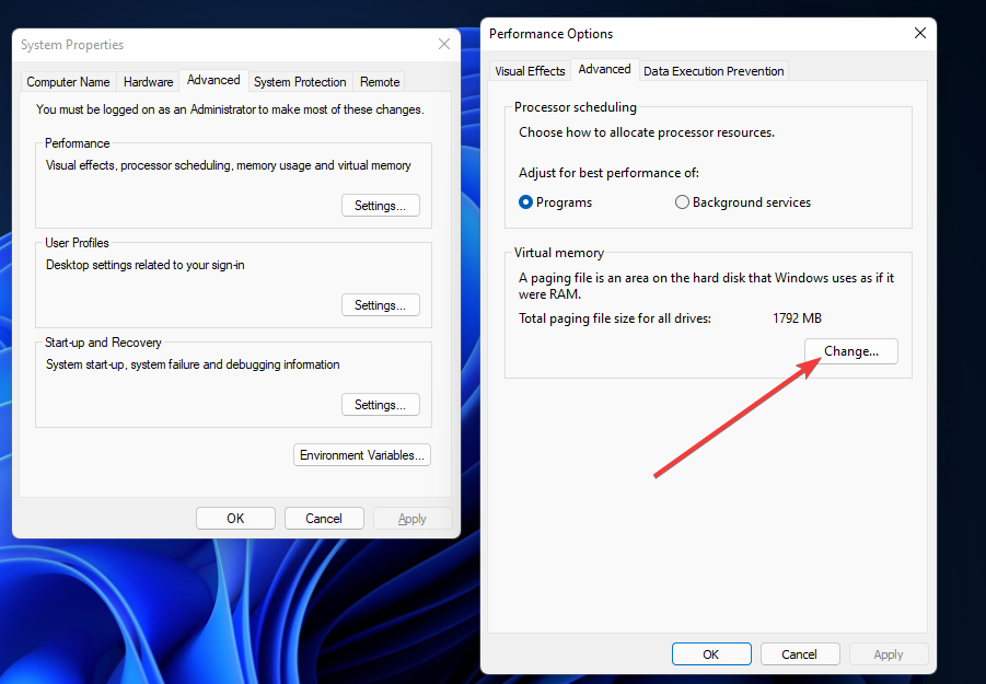 Advance-välilehden Windows 11 -lentosimulaattorin ongelmat