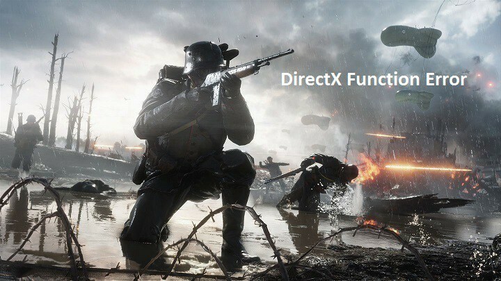 התיקון האחרון של Battlefield 1 אינו מצליח לתקן שגיאת פונקציה ב- DirectX