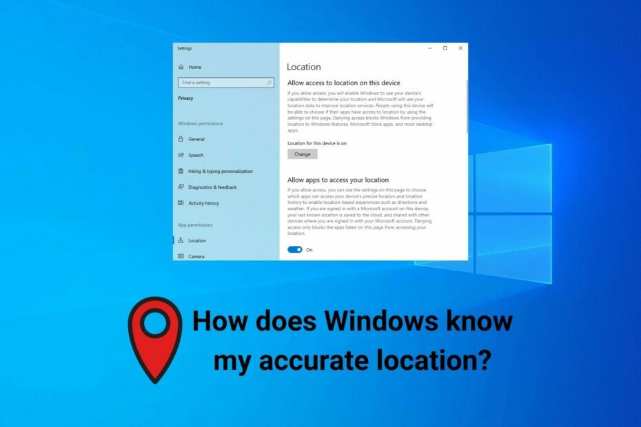 miten Windows tietää sijaintini tarkasti