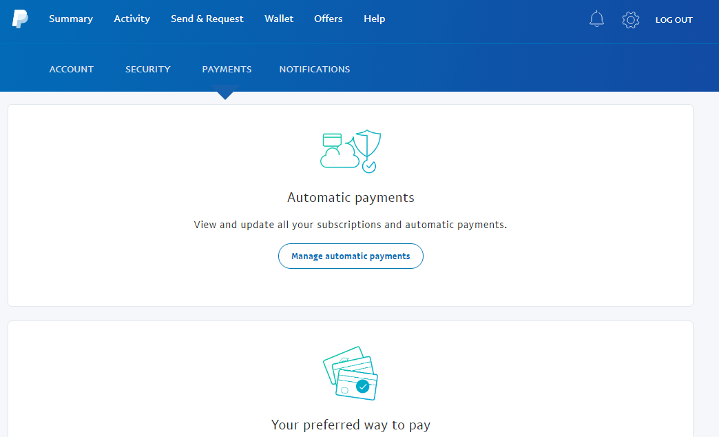 PayPal fjerner ikke banken