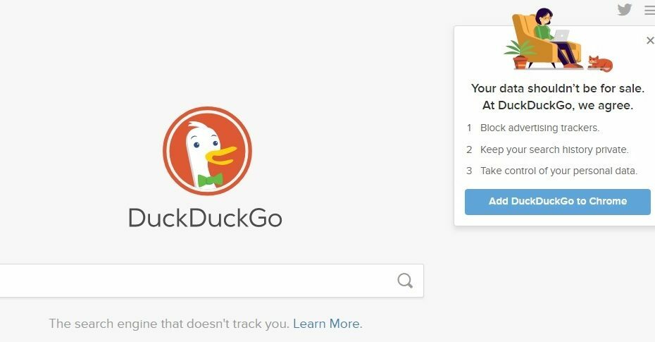 DuckDuckGo fakta