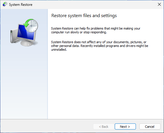 qhsafetray-system-restore-remove