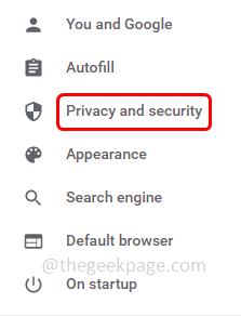 Privacidade e segurança