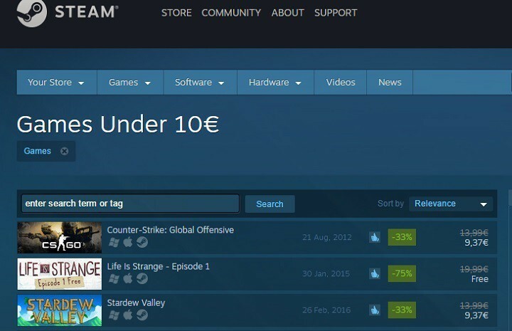Geriausi „Steam“ žaidimai, kuriuos galima įsigyti mažiau nei 10 USD, 2016 m. Juodąjį penktadienį