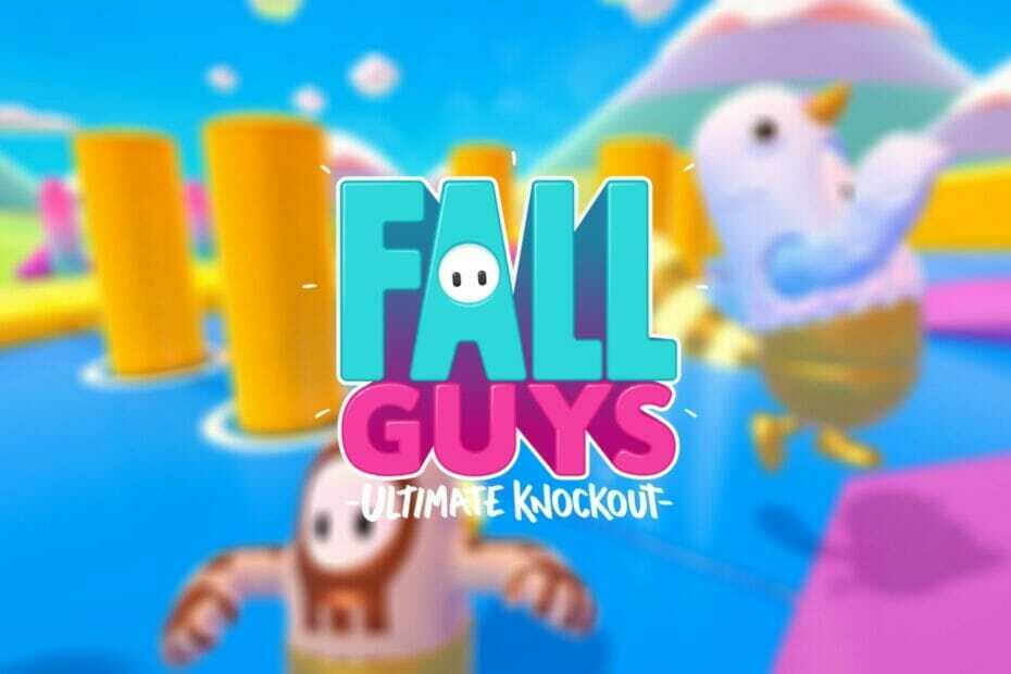 Fall Guys-pakningstab