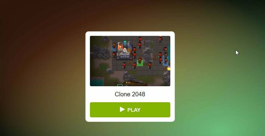 Clone 2048 bokšto gynybos naršyklinis žaidimas