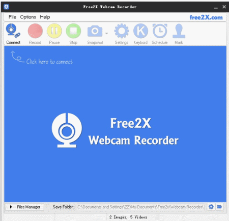 Δωρεάν2X_Webcam_Recording