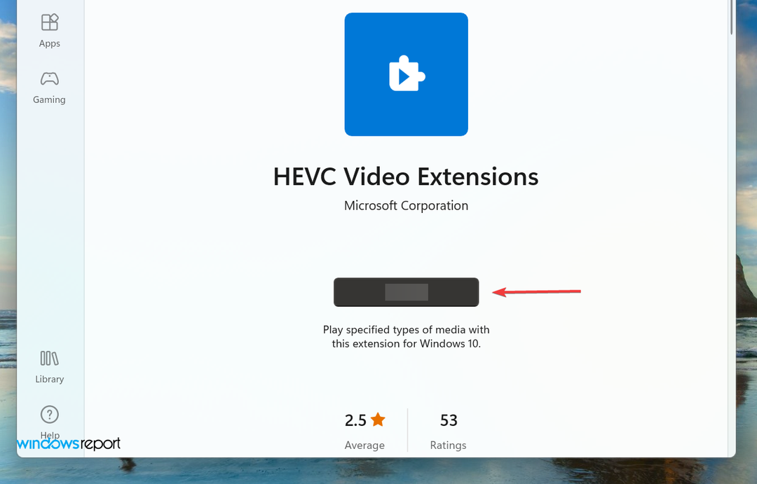 Завантажте, щоб виправити розширення hevc, яке не працює в Windows 11